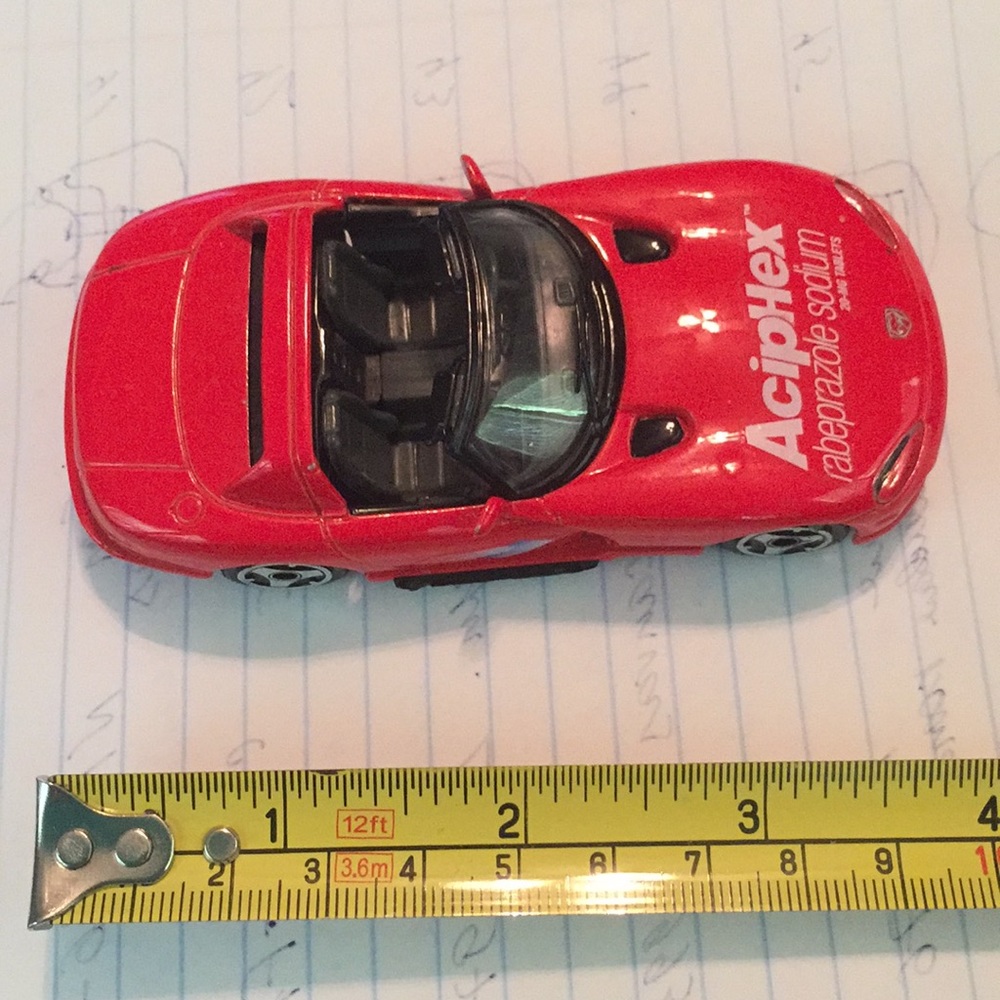 Dodge Viper Burago Car Toy Made In Italy